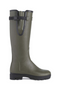 Le Chameau Ladies Vierzonord Neoprene Lined Wellies - Vert Chameau - Side