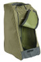 Barbour Wellington Bag in Green-Front Detail