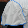 WeatherBeeta Sweet Itch Shield Combo Neck - White/Blue - tail