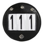 LeMieux Round Leather Diamante Bridle Number Holder