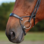 Collegiate ComfiTec Training Bridle in Black - Noseband