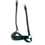 Collegiate Mono Crown Drop Noseband in Black