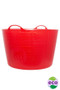 Red Gorilla Extra Large Flexible 75 Litre Tub - Red