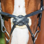 Collegiate ComfiTec Grackle Bridle - Black - Noseband Detail