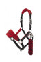 LeMieux Vogue Fleece Headcollar and Leadrope - Chilli/Black
