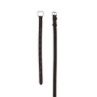 PS of Sweden Flat Throatlatch With Dark Stitches in Black