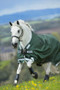 Horseware Rambo Original Turnout Blanket with Leg Arches 0g - Green/Silver