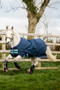 Horseware Amigo Hero 900D Pony Turnout Rug 200g - Dark Blue/Capri with Raspberry