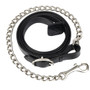 LeMieux Leather Trot Up Chain - Black/Silver