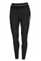 Pikeur Gia Athleisure Softshell Full Seat Riding Tights - Black - Front