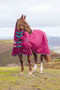 Highlander Original Combo Turnout Rug 300g - Raspberry