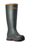Ariat Ladies Burford Insulated Zip Rubber Boot - Olive - Side Two