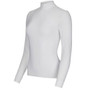 LeMieux Ladies Olivia Long Sleeve Show Shirt in White - Side