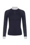 LeMieux Ladies Olivia Long Sleeve Show Shirt in Navy