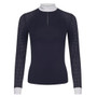 LeMieux Ladies Olivia Long Sleeve Show Shirt in Navy