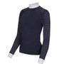 LeMieux Ladies Olivia Long Sleeve Show Shirt in Navy - Side