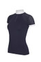 LeMieux Ladies Olivia Short Sleeve Show Shirt in Navy - Side
