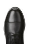 Ariat Ladies Heritage Contour II Field Zip Tall Boots - Black - Toe detail