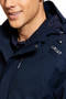 Ariat Mens Coastal H2O Jacket - Navy - Collar