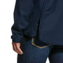 Back of the Ariat Mens Coastal Waterproof Jacket