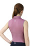 Hy Equestrian Ladies Synergy Polo in Grape - back