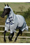 Buzz Off X Full Neck Fly Sheet - silver/Blue - Lifestyle