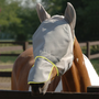 Equilibrium Field Relief Max Fly Mask - Grey/Yellow