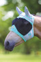 Shires Air Motion Fly Mask with Ears-Aqua
