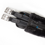ARMA SupaFleece Elasticated Anatomical Girth- Black