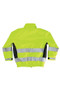 HyVIZ Childrens Reflective Waterproof Jacket - Yellow - Back