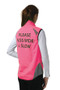 HyVIZ Childrens Reflector Gilet - Pink - Back