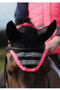 Weatherbeeta Reflective Ear Bonnet - pink