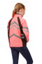 Weatherbeeta Childrens Reflective Softshell Fleece Lined Jacket - pink