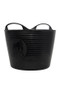 Red Gorilla Small Flexible 14 Litre Tub - Black