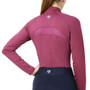 Hy Equestrian Ladies Synergy Base Layer in Fig - Back