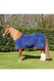StormX Original Thelwell Collection Fleece Rug with Embroidery in Navy/Red