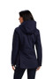 Ariat Ladies Sterling Insulated H20 Parka - Back - Navy Heather