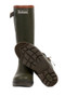 Barbour Mens Tempest Wellington Boots in Olive-Detail