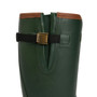Barbour Mens Tempest Wellies in Olive- Buckle Detail