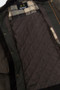Barbour Mens Sheldon Wax Jacket in Brown-Detail