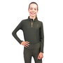 Coldstream Childrens Next Generation Ednam Base Layer in Fern Green