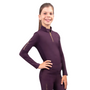 Coldstream Childrens Next Generation Ednam Base Layer in Mulberry Purple