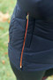 Covalliero Ladies LED Quilted Jacket in Dark Navy-Detail