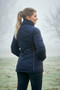Covalliero Ladies LED Quilted Jacket in Dark Navy-Back