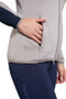 Toggi Ladies Dynamic Stretch Fleece Jacket- Taupe - Pocket