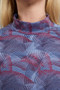 Toggi Ladies Winter Orbit Base Layer - Berry Print - Neck