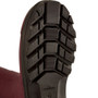Le Chameau Ladies Vierzon Jersey Wellington Boots - Oxblood - Sole tread