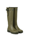 Le Chameau Ladies Vierzon Jersey Wellington Boots - Vert Vierzon - Front