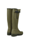 Le Chameau Ladies Vierzon Jersey Wellington Boots - Vert Vierzon - Back