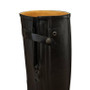 Le Chameau Mens Chasseur Leather Lined Wellies - Noir